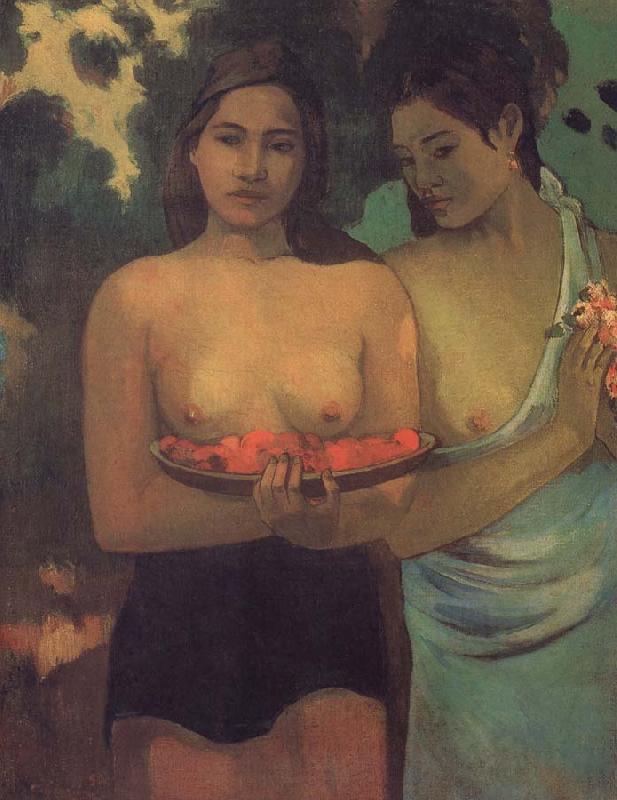 Paul Gauguin Safflower with breast France oil painting art